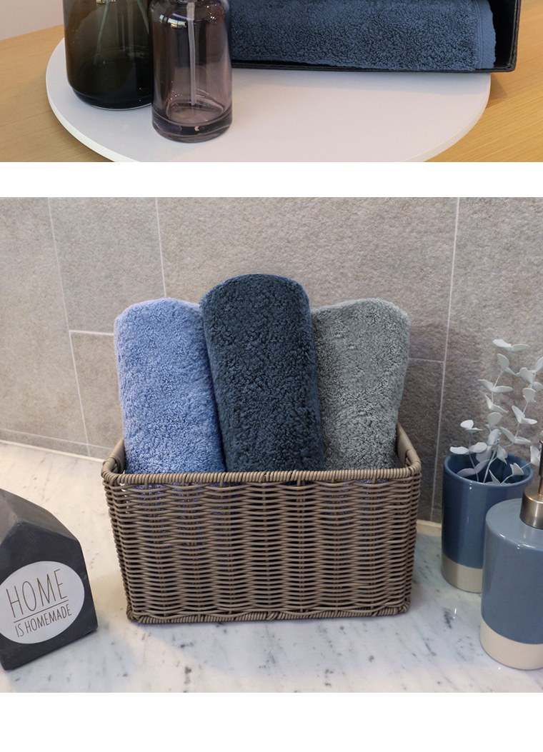 송월타올 항균 180g (40수/40*80cm) 4매입 선물세트(박스+쇼핑백 포함) 상세 이미지