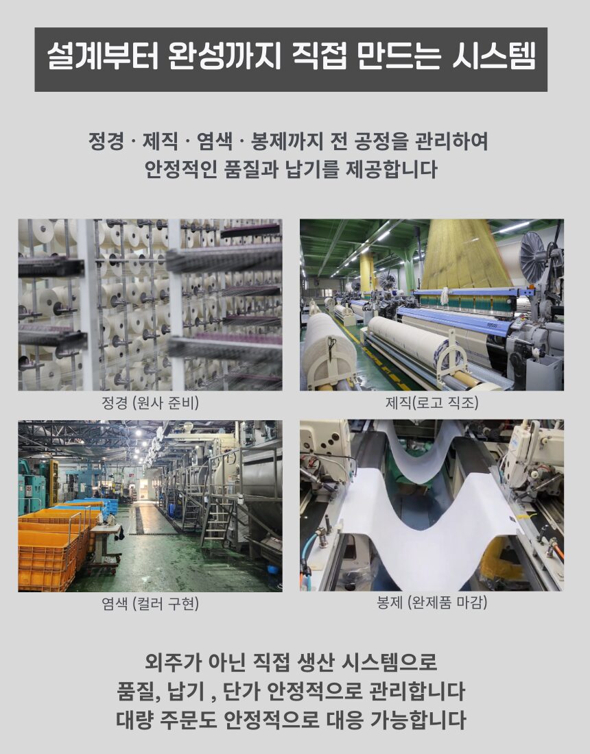 [리노라] 170g 제직 호텔타올│맞춤제작│기업·관공서·단체행사 상세 이미지