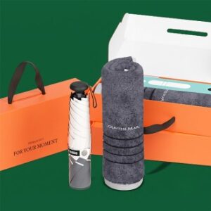 듀홈 프라임모노 3단 자동 우양산 암막 양우산 선물세트 답례품+송월타올 카운테스마라 이로나